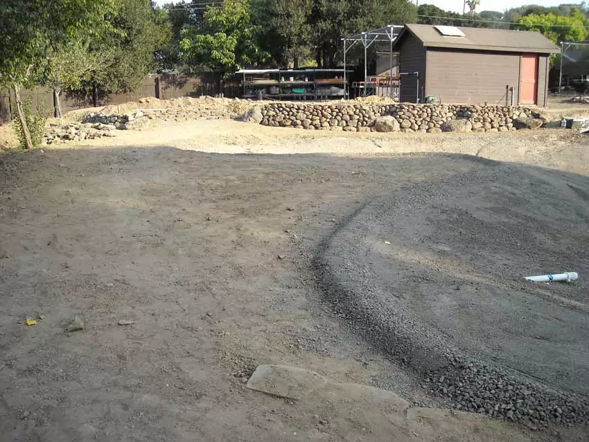 Home Ground Habitats - 6 Pond and wall Sep 2020