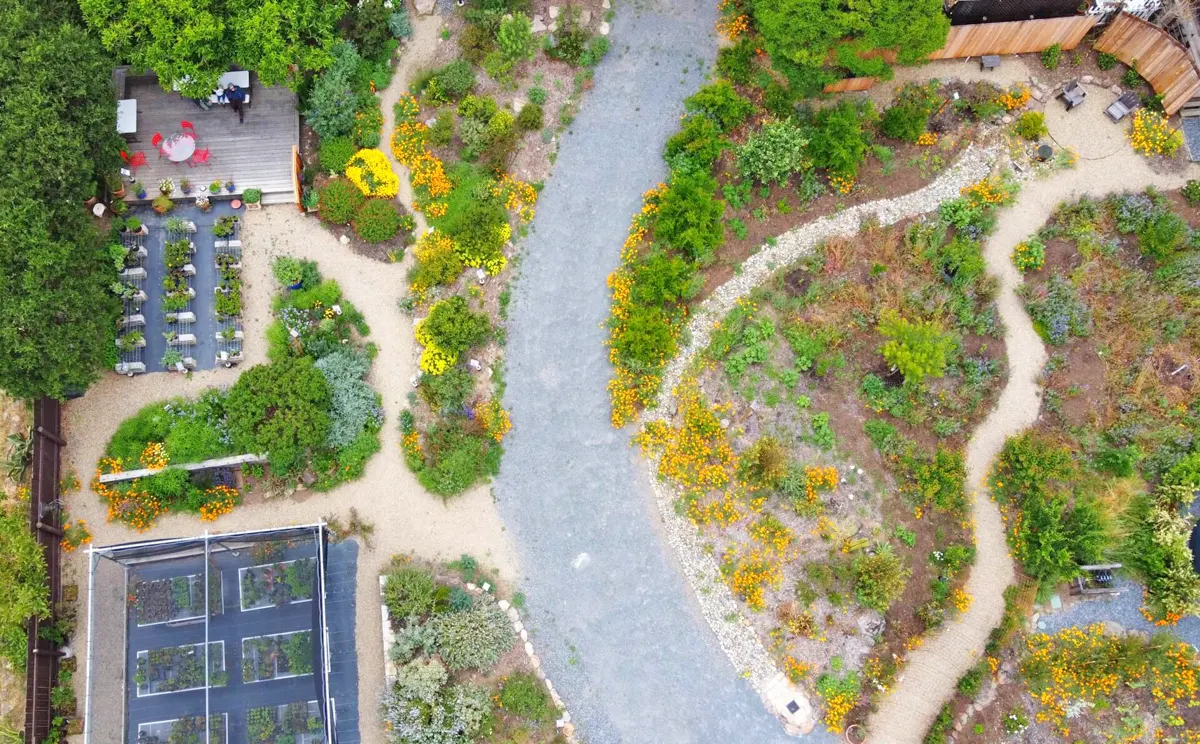 nursery from above view