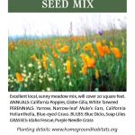 Marin Meadow Mix; California native species