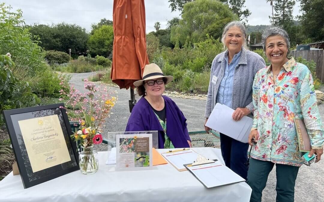 Home Ground Habitats - Inge, Charlotte, Gulten at 2024 Garden Tour